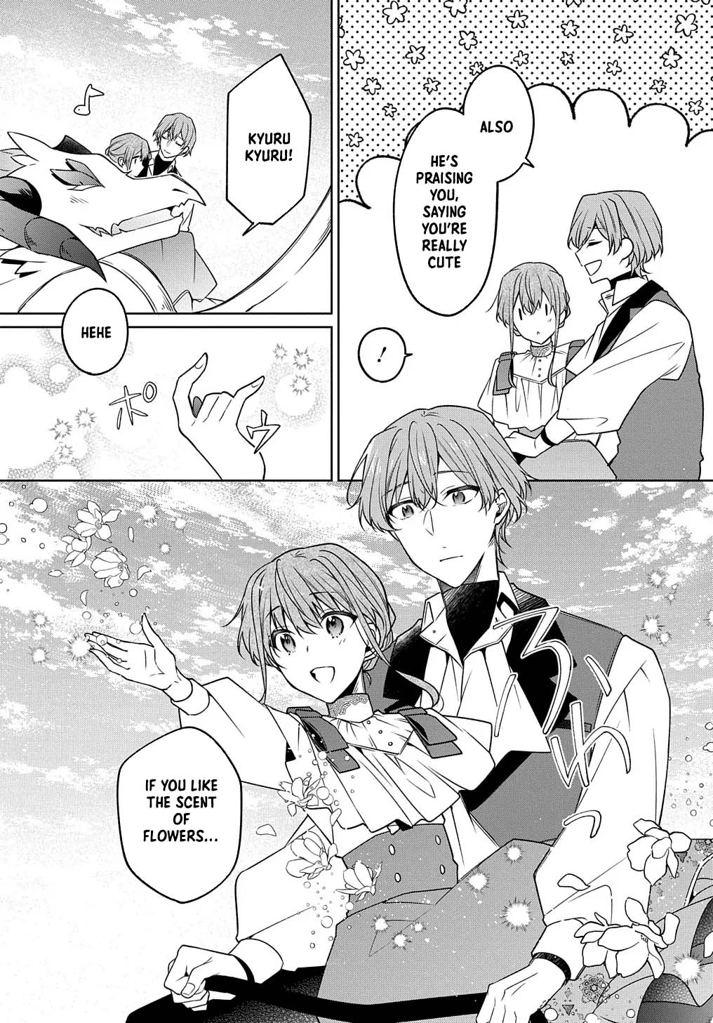 The lovery Flower Girl Who Prayed For Love with a Caged Dragon kight Chapter 3 Page 36